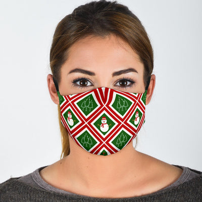 Christmas Red (003) - Face Mask