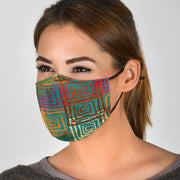 Abstract Ethnic P6 - Face Mask