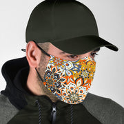 Floral Boho Mandalas P2 - Face Mask