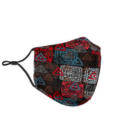 Abstract Ethnic P14 - Face Mask