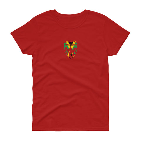 Women Jamaica Flag T-Shirt