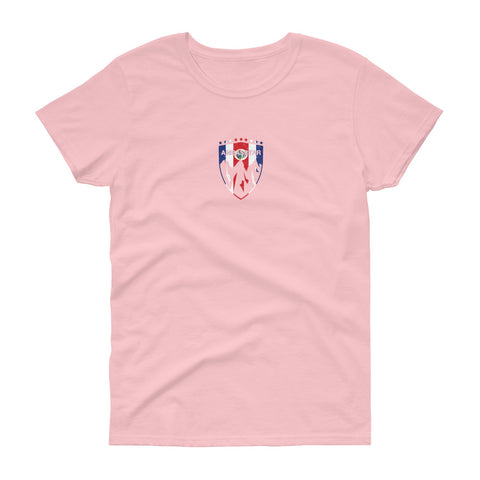 Women Costa Rica  Flag T-Shirt