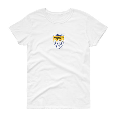 Women Barbados Flag T-Shirt
