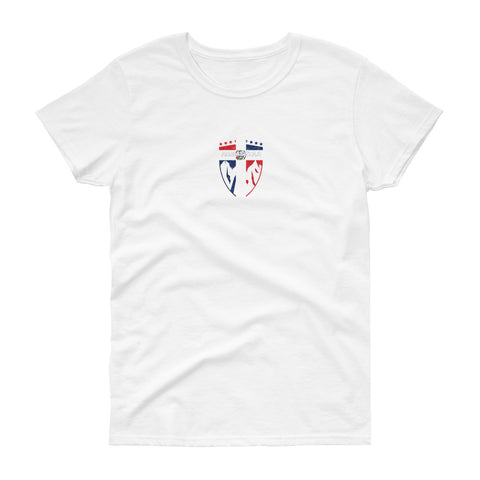 Women Dominican Republic Flag T-Shirt